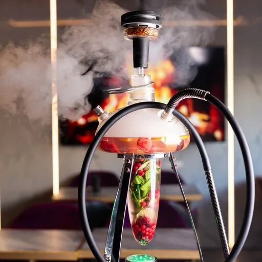 UFO Shisha con humo