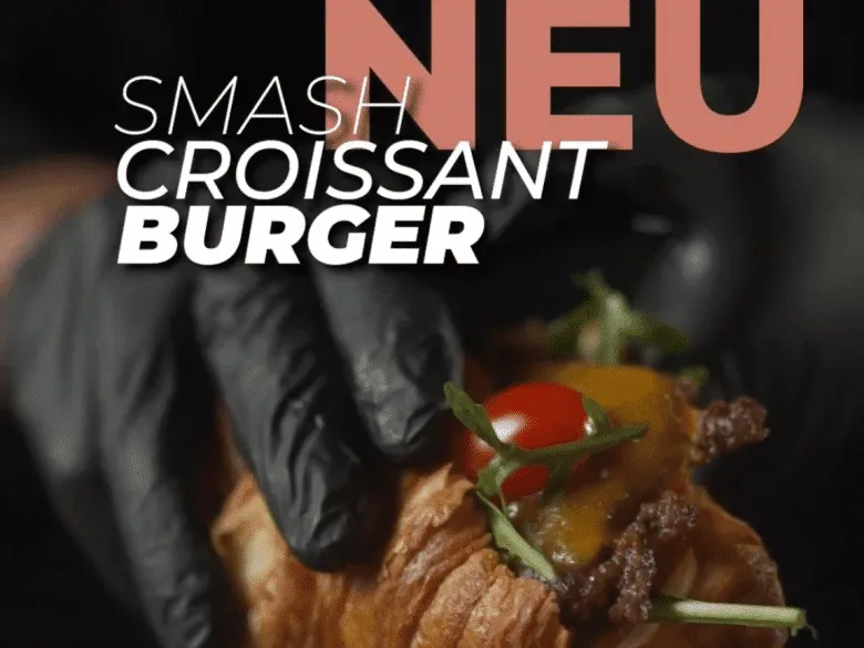 Il nuovo Smash Croissant Burger